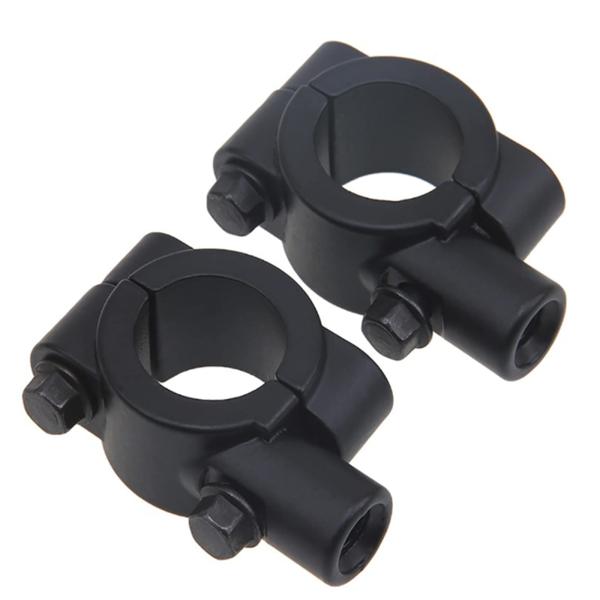 YFFSFDC バイク ハンドル 22mm 汎用 ミラー ホルダー マウントホルダー アダプター ク...