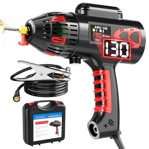 GZ GUOZHI 溶接機 100v アーク溶接機 130A ハンドヘルド溶接機 インバーター直流 ...