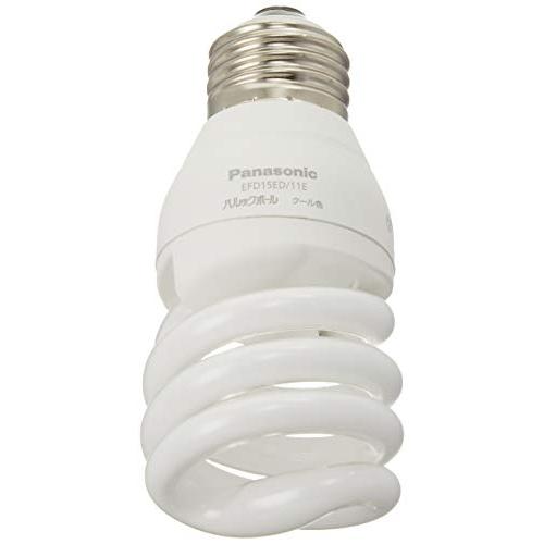 パナソニック 電球形蛍光灯 パルックボール 口金直径26mm 電球 60形 クール色 EFD15ED...
