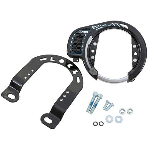 ゴリンGORIN CTB・MTB ボタン式リング錠 Vブレーキ用 ブラック GR523-K