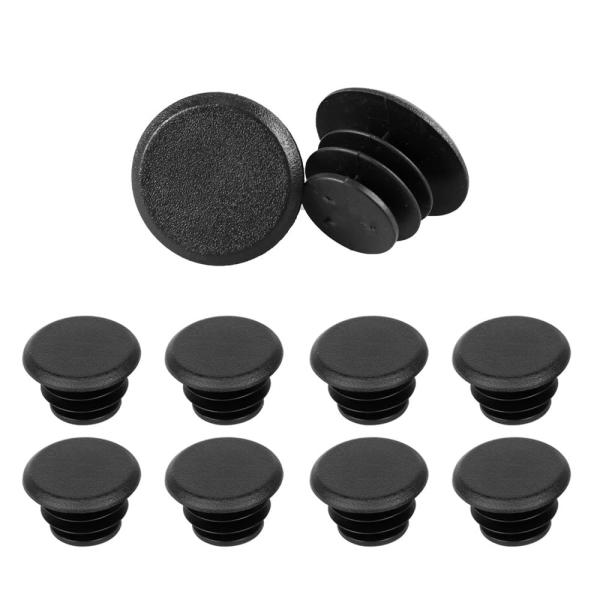 バーエンドキャップ エンドキャップ マウンテンバイクのハンドルバーエンドキャップ 黒10個  内径1...