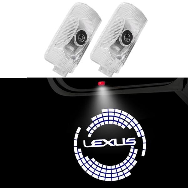 Yaoperforカーテシライトカーテシランプ 、レクサス is250 es350 rc300 gs...