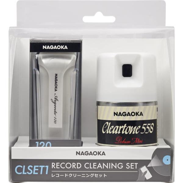 NAGAOKA レコードクリーナーセット CLSET1 CL120 SP558mini