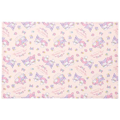 スケーターSkater 大判 ランチョンマット 60x40cm なまえタグ付 マイメロディ サンリオ...