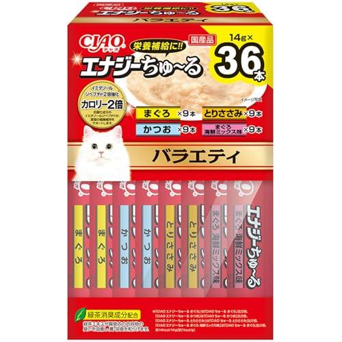 チャオ CIAO エナジーちゅ~る バラエティ 14g×36本 BOX