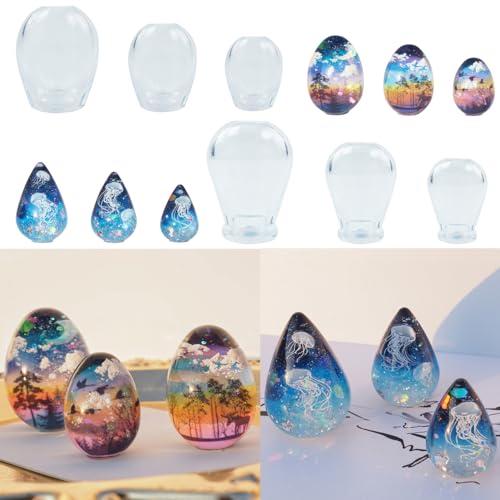 LOYELEY ソフトモールド シリコンモールド 流砂型 アクセサリー イヤリング ペンダント ネッ...