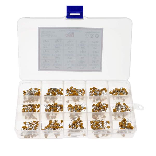 YFFSFDC セラミックコンデンサ 15種類450個セット 10PF 50V-100NF 50V ...