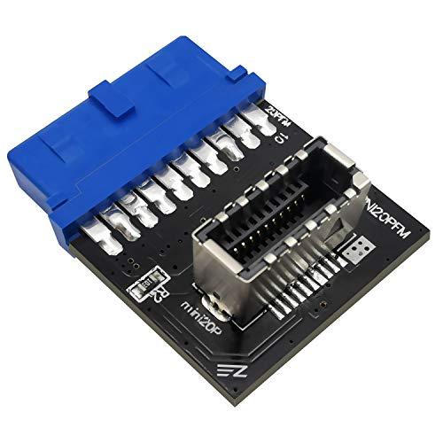 EZDIY-FAB USB 3.0（3.1 Gen 1）内部（19ピン）ヘッダーからUSB 3.1 ...