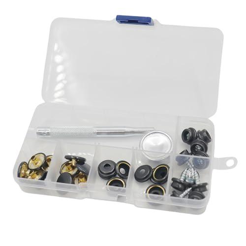 KICARYAJP スナップビス マットストッパー フロアマット ステップマット エントランスマット...