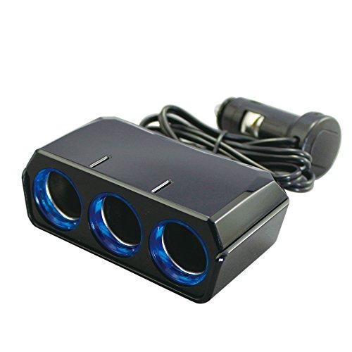 槌屋ヤックTsuchiya Yac 車内用品 電源ソケット リングライトソケット トリプルセパレート...