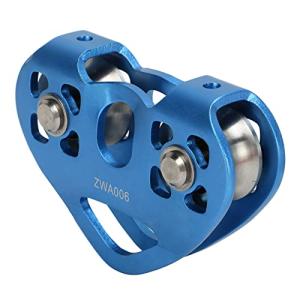 ジップライン プーリー 30KN ハート型 軽量 クライミング