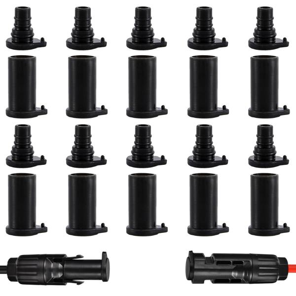 MC4コネクター オスメス MC4型コネクタ IP6710組セットソーラーパネルコネクタキャップ 接...