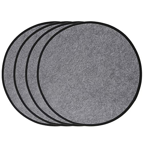 ZATOOTO フェルトパッド 4枚セット 直径60cm タイヤカバー用 タイヤ保護 保護パッド タ...