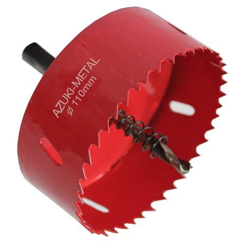 ホールソー バイメタル 穴あけ ドリルビット 110mm