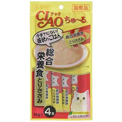チャオ CIAO ちゅ~る 総合栄養食 とりささみ 4本 6個セット