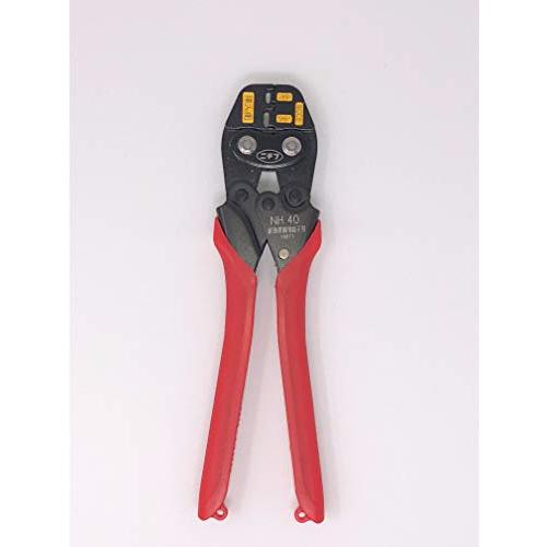 ニチフ端子工業 圧着工具 ハンドル色:桃色 240mm NH- 40 アッチャクコウグ