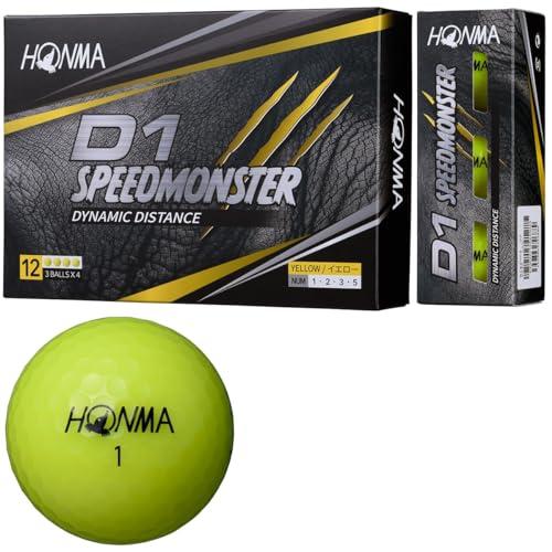 本間ゴルフ HONMA ボール D1 スピードモンスター ボール 3ダースセット 3ダース36個入り...