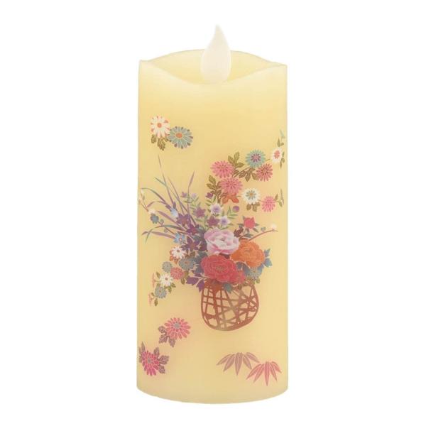 お仏壇のはせがわLEDローソク いろはあかり 花籠ろうそく led 電池 キャンドルライト 仏壇 仏...