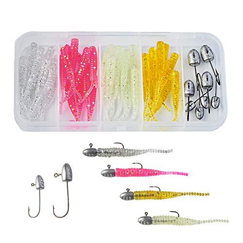 DUKES アジング メバリング 1g 2g セット ジグヘッド ワームセット1g2g