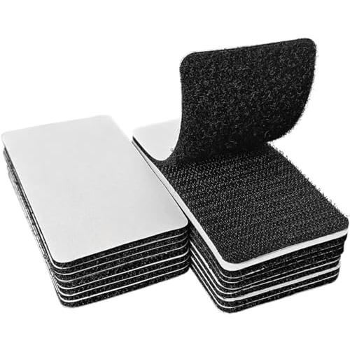 面ファスナー 両面テープ付き 超強力粘着マジック 防水 耐熱 防じん オス メス DIY 使い勝手が...