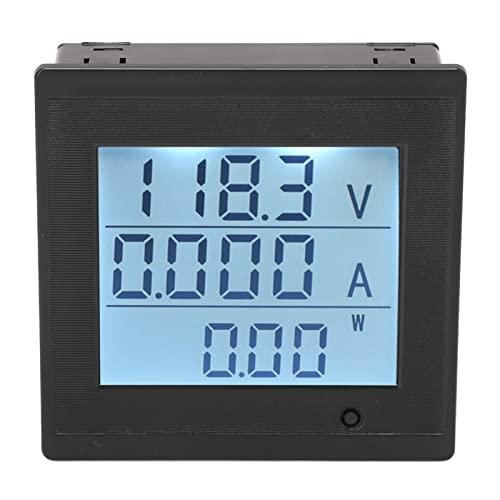 デジタル電圧計 LCD スクリーン電流計 DC 6?200V ボルトモニター 過負荷アラーム機能 デ...