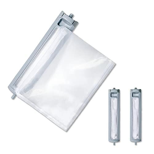 Maenisumu 2個セット 洗濯機対応用 糸くずフィルター ES-LP1 ES-LP2 対応用ク...