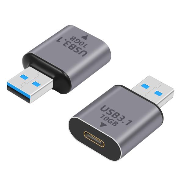 Poyiccot USB C to USB A 変換アダプタ、USB Type C メス to US...