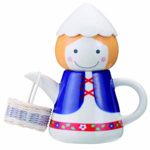 サンアート かわいい食器 「 チロル 」 ティーポット&カップ(1人用ティーセット) SAN1910｜soma-net