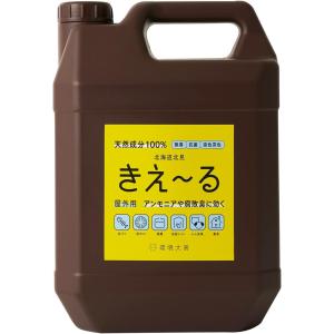 【大容量】 バイオ消臭液濃縮タイプきえ~る 屋外用4L｜soma-net