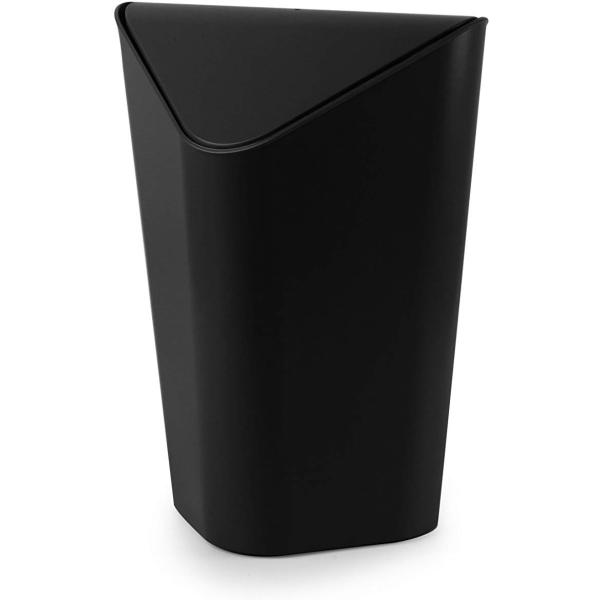 umbra CORNER CAN スイングふた付 角型ゴミ箱 ゴミ箱 ダストボックス 5L コンパク...