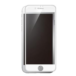 Deff ディーフ Hybrid 3D Glass Screen Protector ブルーライトカット iPhone 7 ホワイト｜soma-net