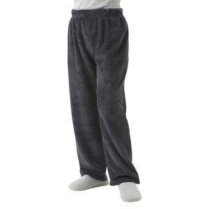 セルヴァン 暖かふわふわホームパンツ チャコールグレー M~L｜soma-net