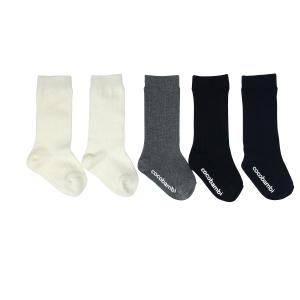 フィロワ 5足組靴下 子供用リブ風ハイソックス 9cm - 14cm 1-3歳用 スベリ止め付｜soma-net