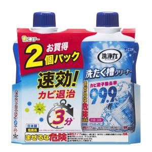 【まとめ買い】洗浄力 洗たく槽クリーナー 液体タイプ 550g×2個 洗濯機 洗濯 洗濯槽 クリーナー｜SOMA
