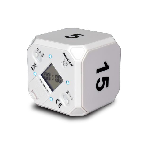 TimeCube Plus プリセット タイマー LEDライト4つ/アラーム付き 時間の管理用 カウ...