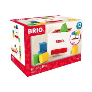 BRIO 形合わせボックス(白) 30250 1歳から 木製玩具 木のおもちゃ｜soma-net