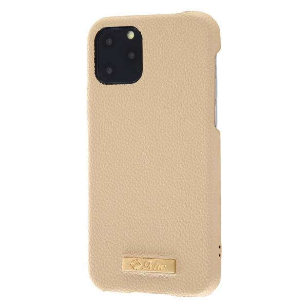 レイ・アウト iPhone 11 Pro 耐衝撃 オープンレザーケース TETRA プレート付き/ベ...