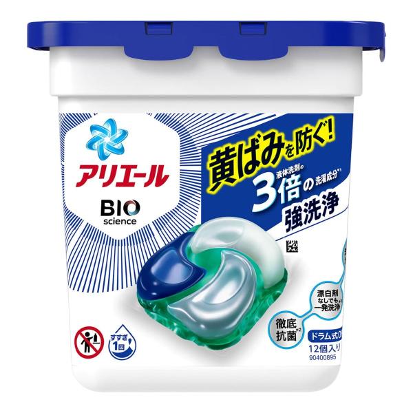 アリエール ジェルボール4D 洗濯洗剤 本体 12個