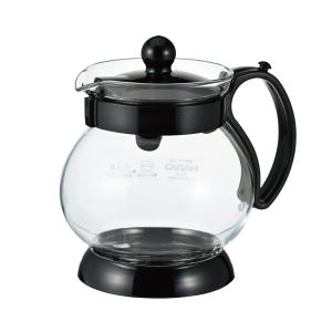 HARIO(ハリオ) ジャンピングリーフP・350 実用容量350ml ブラック 日本製 JPP-35-B｜soma-net