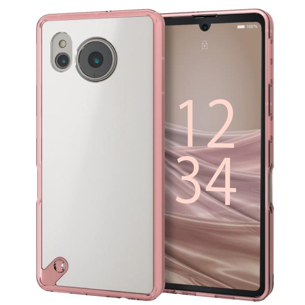 エレコム AQUOS sense7 [ SH-53C | SHG10 ] ケース カバー 耐衝撃 ハ...