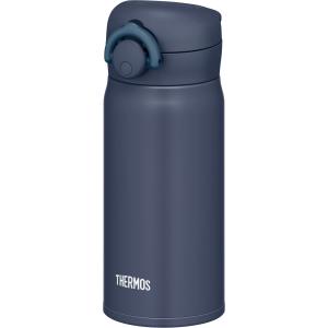 サーモス 水筒 真空断熱ケータイマグ 350ml ナイトグレー JNR-353 N-GY｜SOMA
