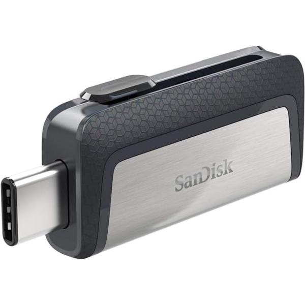 【128GB】 SanDisk サンディスク USBメモリー USB3.1対応 Type-C ＆ T...