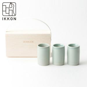 ikkon ぐい呑みセット(緑釉)｜soma-yaki