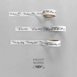 KNOOPWORKS クノープワークス マスキングテープ マステ