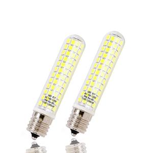 最新のE17 LED電球 9W E17口金 125PCS*2835SMD 1200LM 100Wハロゲンランプ相当 AC110V-130V 可調光対応 全方向広配光 昼白色6000k 2個入り)