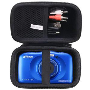 Nikon デジタルカメラ COOLPIX W150/W300/A100/A10 専用保護収納ケース -waiyu JP (Storage case, Black)｜somarket