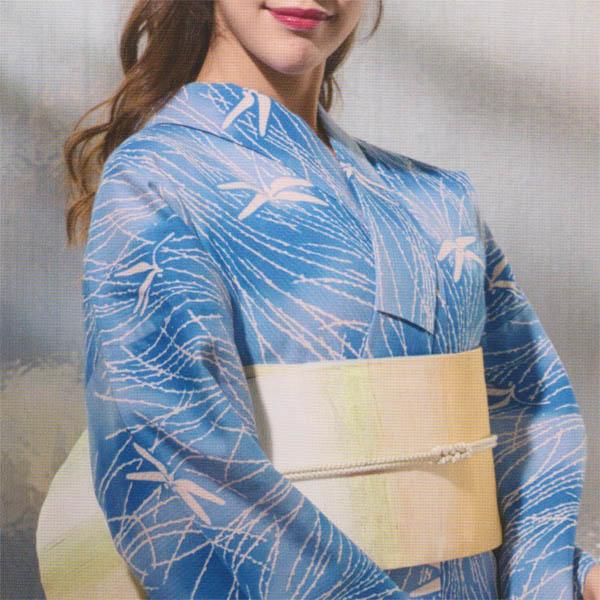 源氏物語 レディース 浴衣 女性用 ゆかた 反物 未仕立て 275011