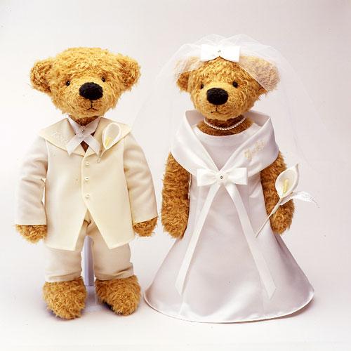 ウェルカムドール ウェルカムベア ホワイトウェディング ネーム刺繍入り