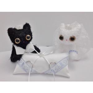 ウェルカムドール 猫　（黒猫×白猫）
