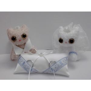 ウェルカムドール 猫　（シナモン猫×白猫）